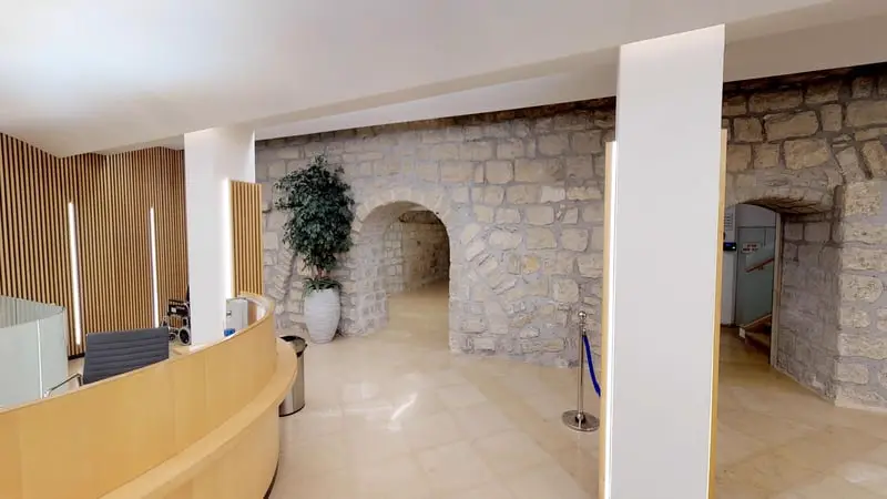 סיור וירטואלי 360° - מנהרות הכותל - ירושלים, מקובקי שירותי מדידה